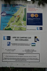 RV parking site "Aire de Corsaires"