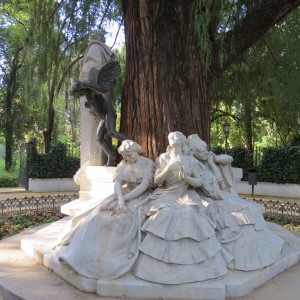 The ladies representing past, present and future