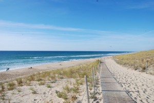 Look to the northern part of the beach
